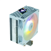 Tản CPU LeoPark K400 4 Ống Đồng 12cm - Full Socket - Trắng