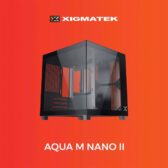 Case Xigmatek Aqua M Nano II (mATX) - Đen