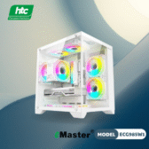 Case Bể Cá Máy Tính Ematser 985W1 mATX - Trắng