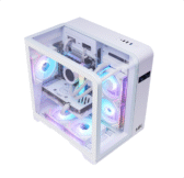 Case Bể Cá MIK BARBATOS M (mATX) - Trắng - Có đồng hồ đo nhiệt độ