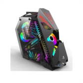 Case EROG ES3 Black (mATX) - Không FAN