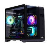 Case Bể Cá MIK BARBATOS M (mATX) - Đen - Có đồng hồ đo nhiệt độ